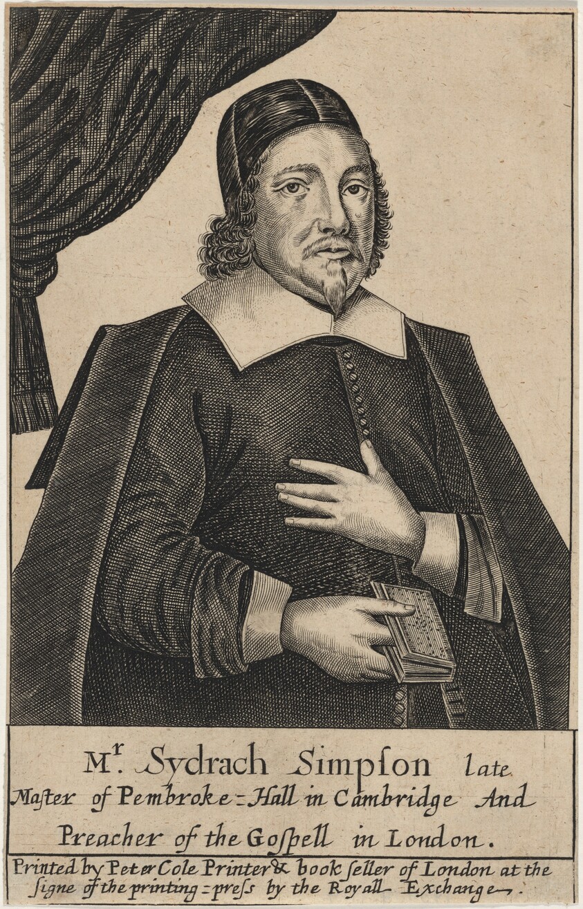 Sydrach Simpson, Preacher