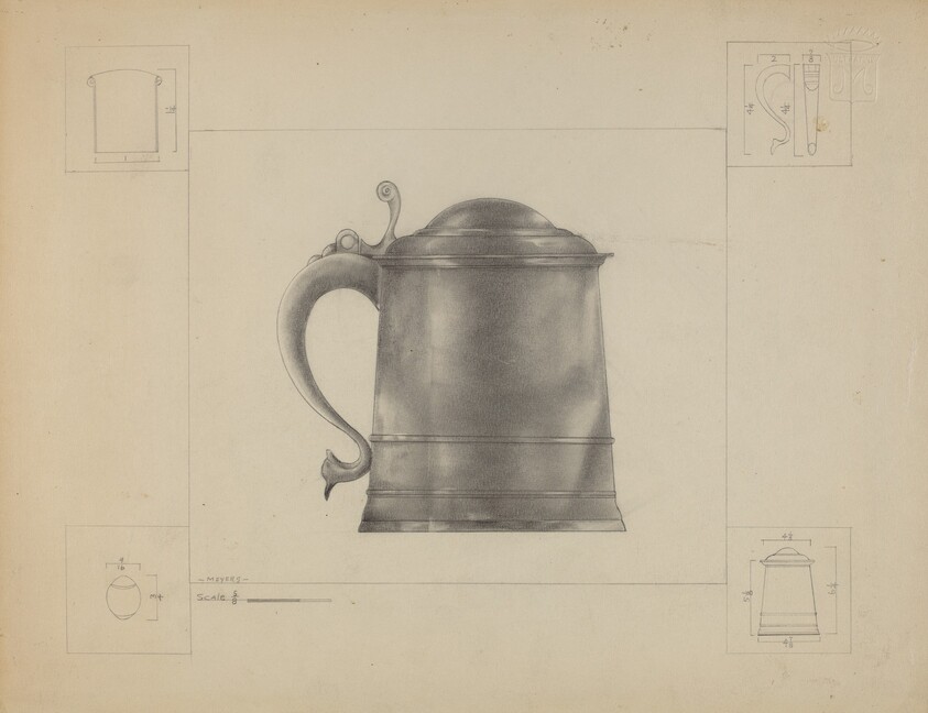 Pewter Tankard