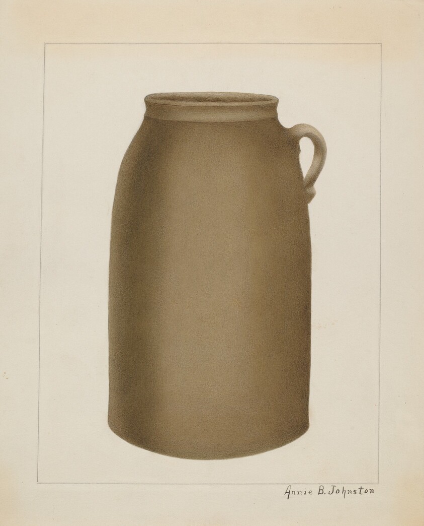 Stoneware Jar