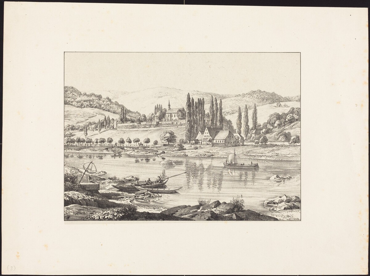 The Convent of Neuberg from Schlierbach
