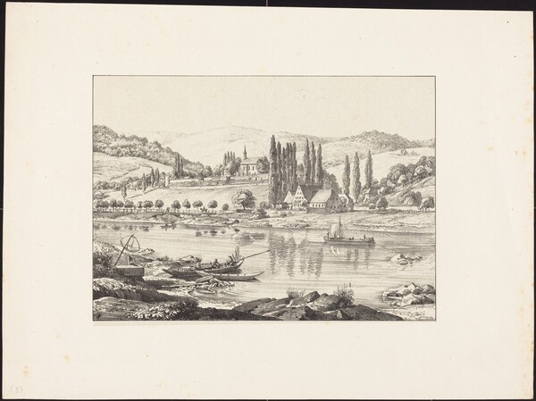 The Convent of Neuberg from Schlierbach