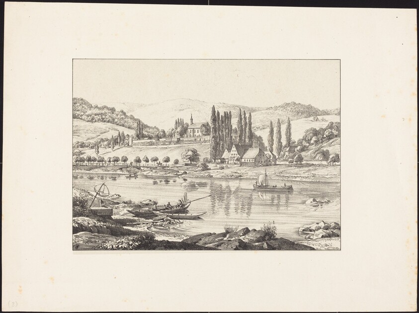 The Convent of Neuberg from Schlierbach