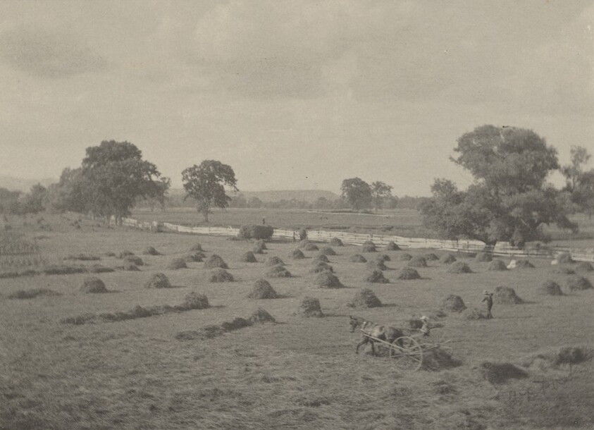 Landscape with Haystacks