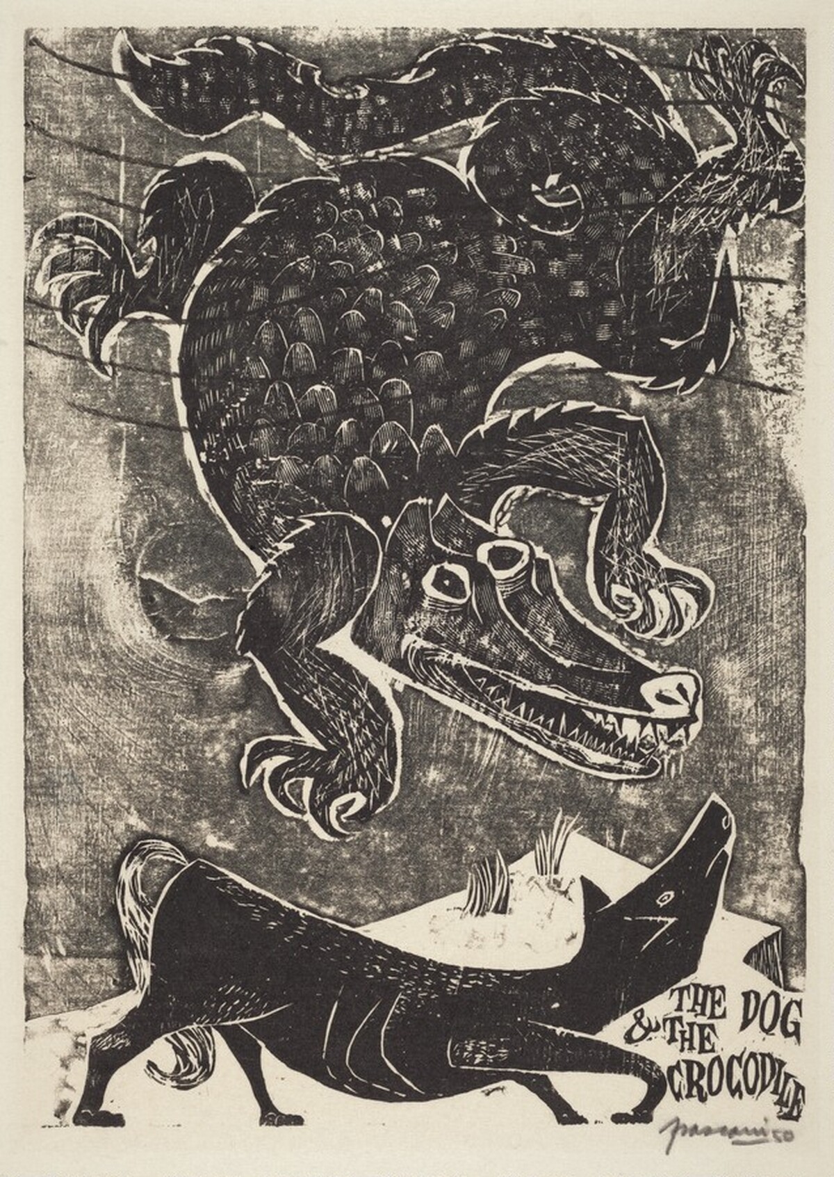 The Dog and the Crocodile