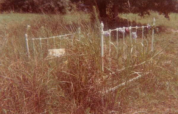 Grave with Bed as Marker, near Faunsdale, Alabama