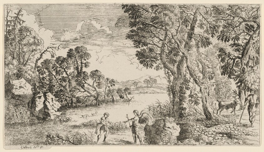 River Landscape with Tobias and the Angel