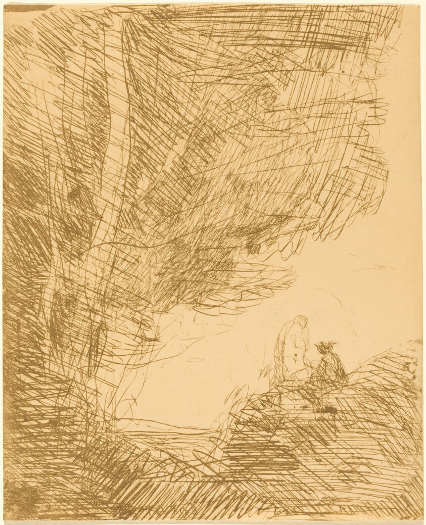 The Poet and His Muse (Le Poete et la muse)