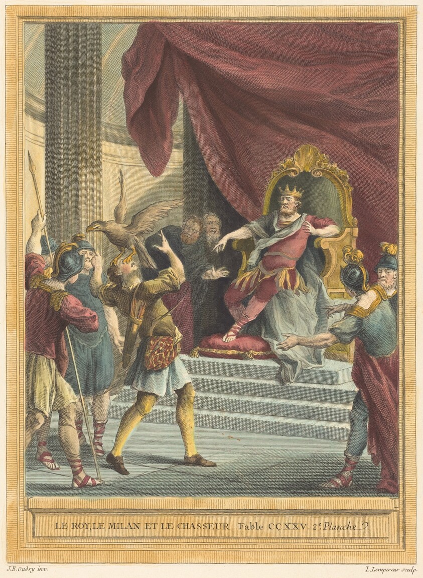 Le roi, le milan, et le chasseur (The King, the Kite, and the Hunter)