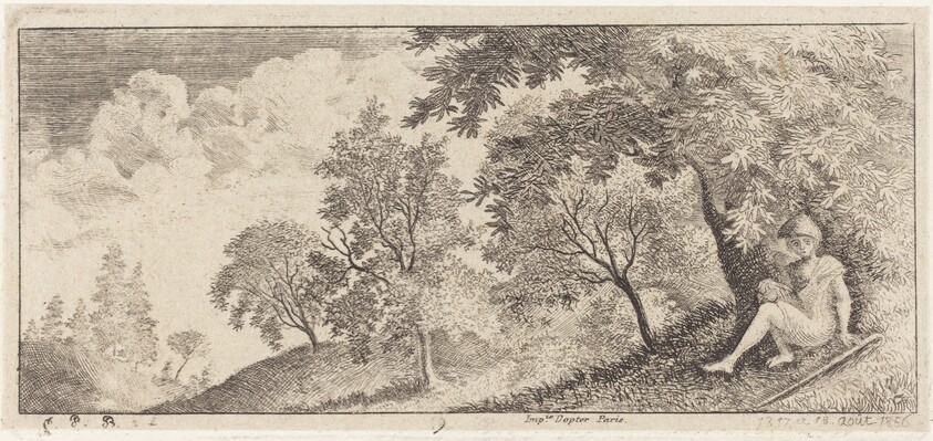 The Small Shepherd Seated