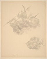 Plums and Pears, Marsden Hartley, 1927
