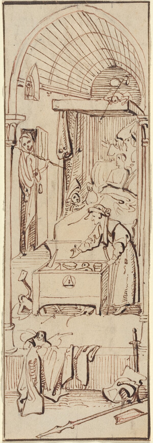 The Death of the Miser