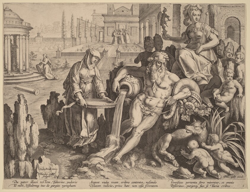 The Vestal Virgin Tuccia