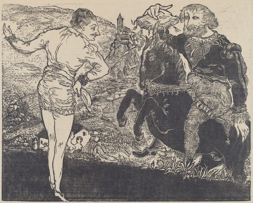 Gargantua au Puy, recu par M. Verdier (a la R...)