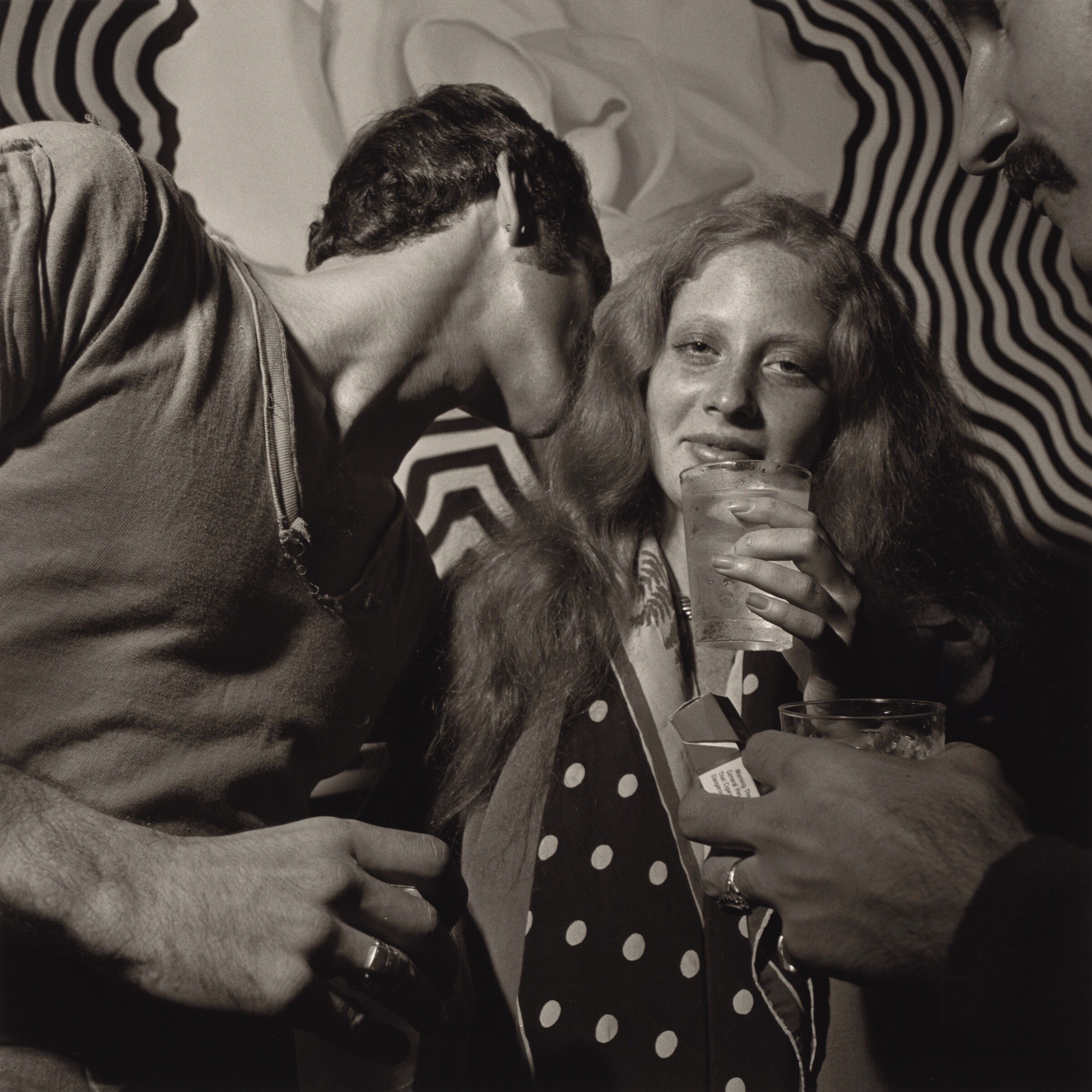 Gallery Opening, New York City, Larry Fink, February 1974