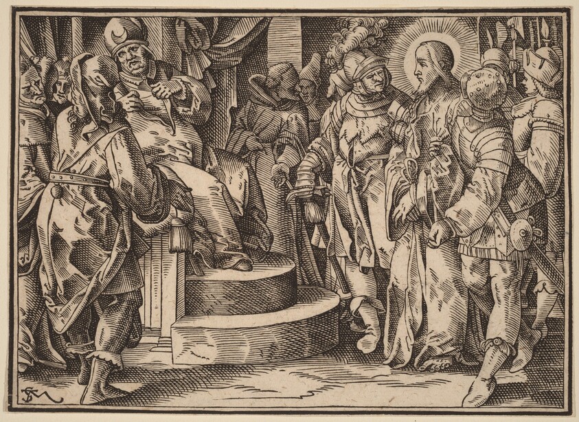 Christ Tells His Disciples of the Last Judgment