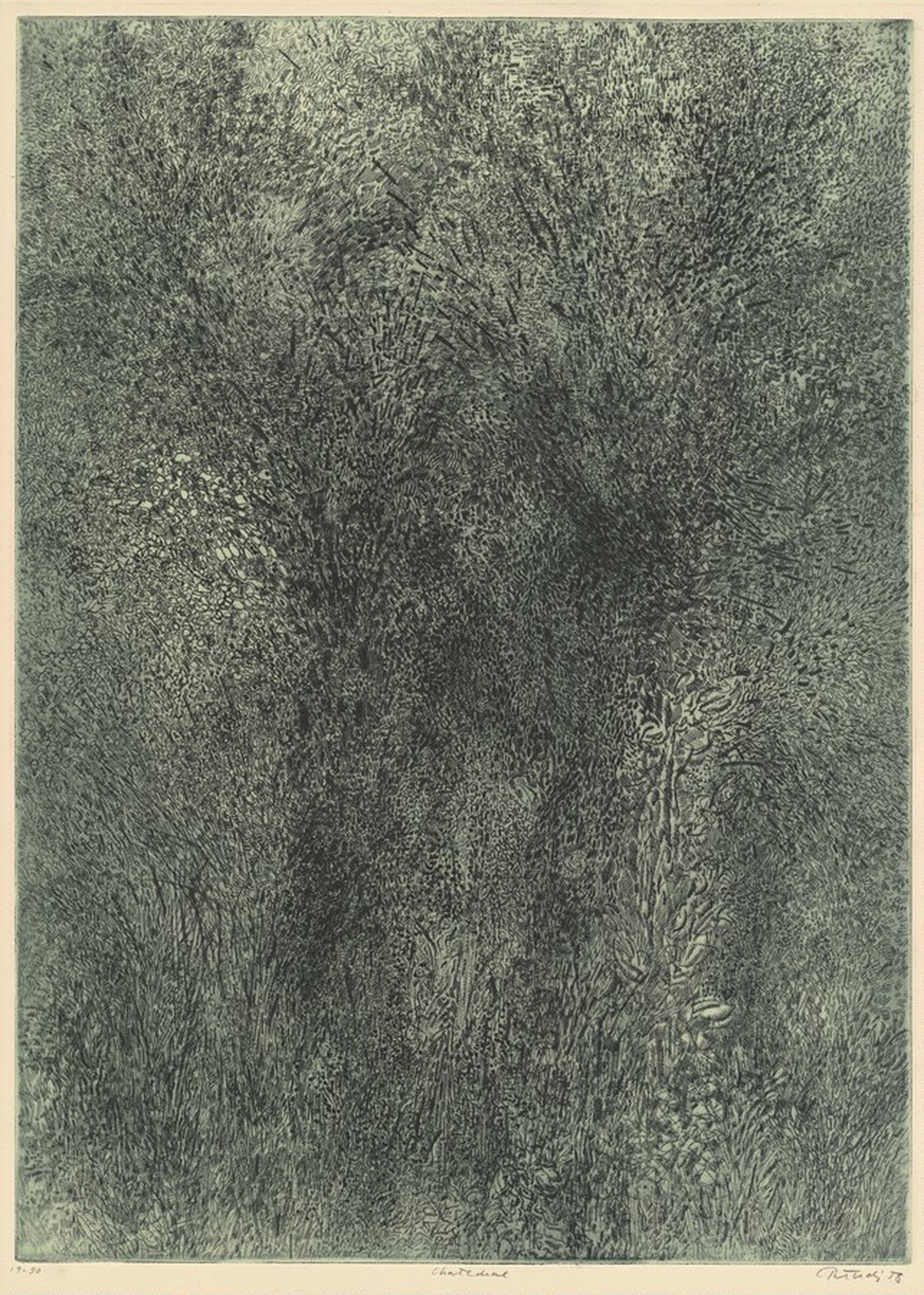 Cathedral, Gabor Peterdi, 1958