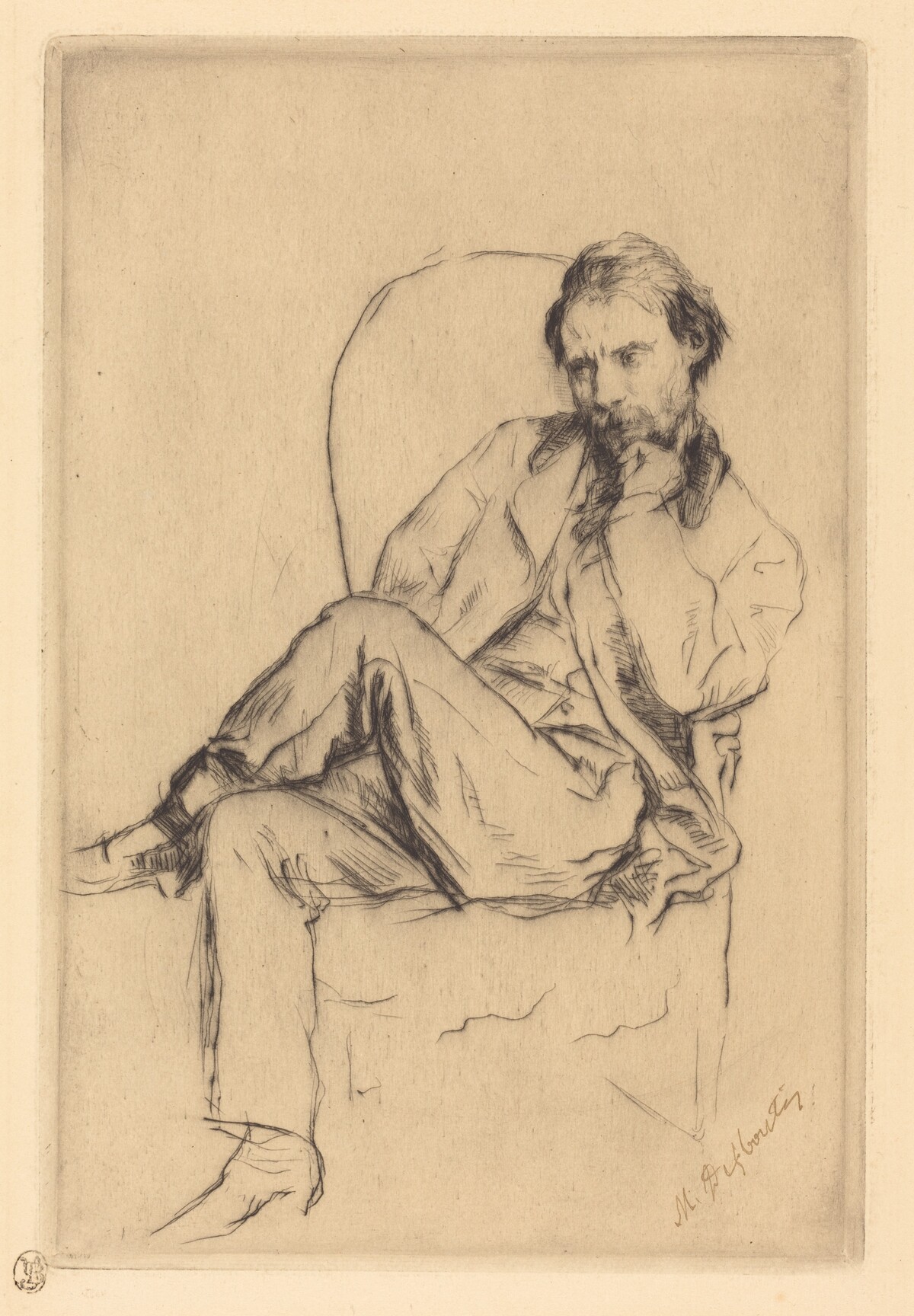Renoir Seated