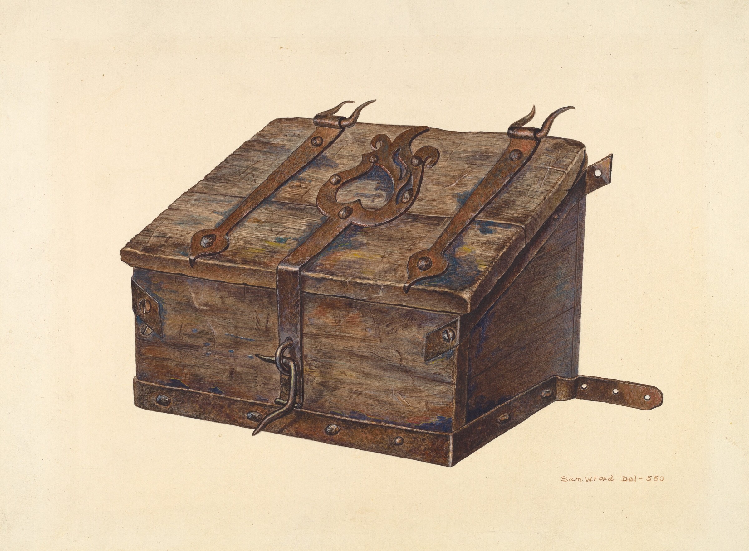 Conestoga Tool Box, Samuel W. Ford, c. 1939