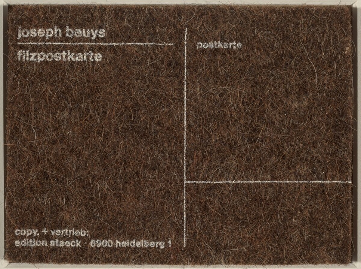 Filzpostkarte (Felt Postcard)