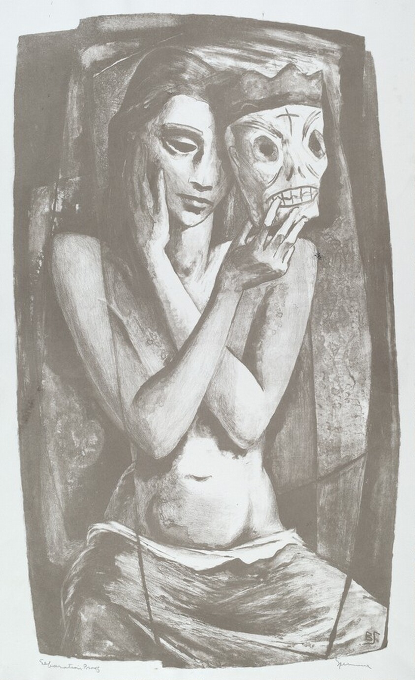 Girl with Mask
