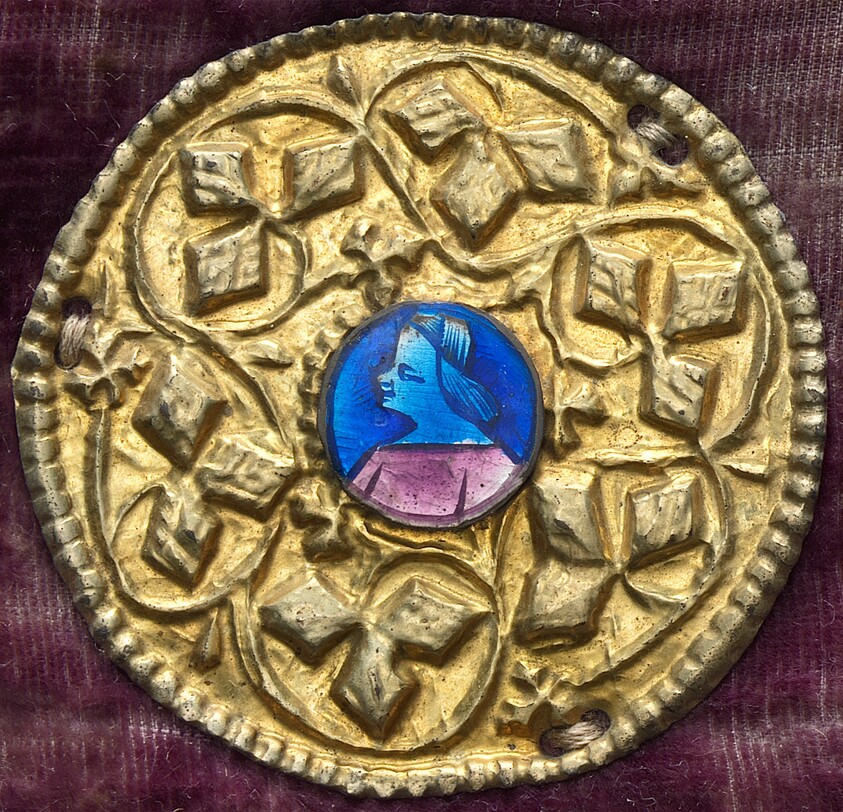 Costume Ornament with Profile Portrait