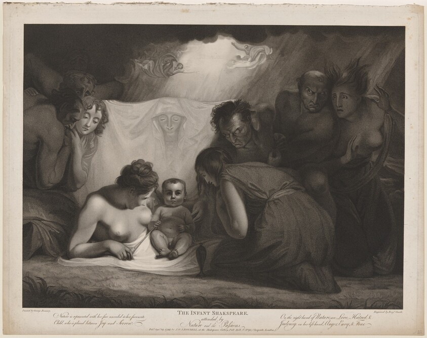 The Infant Shakespeare, Attended by Nature and the Passions