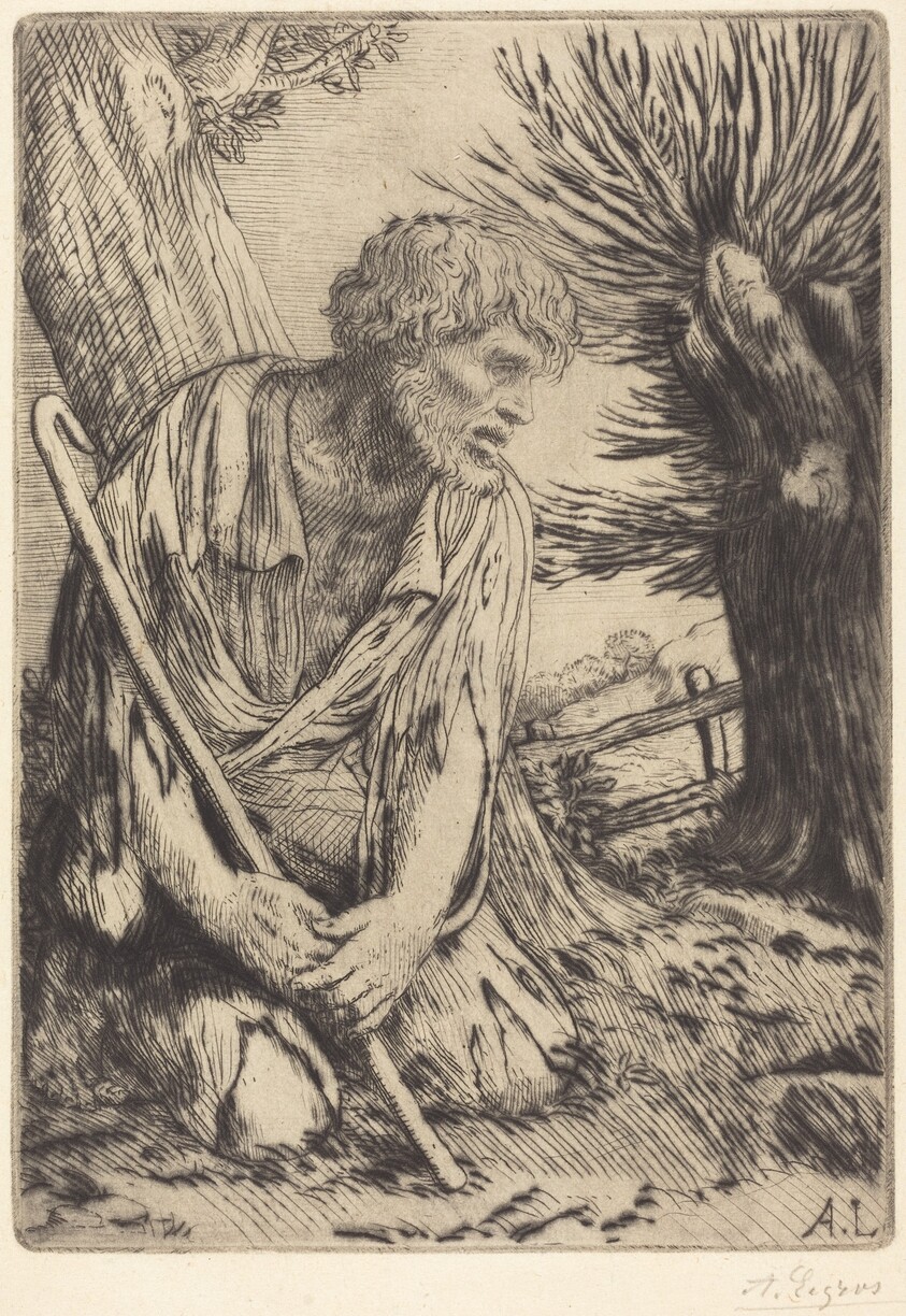 The Prodigal Son, 3rd plate (L'enfant prodigue)