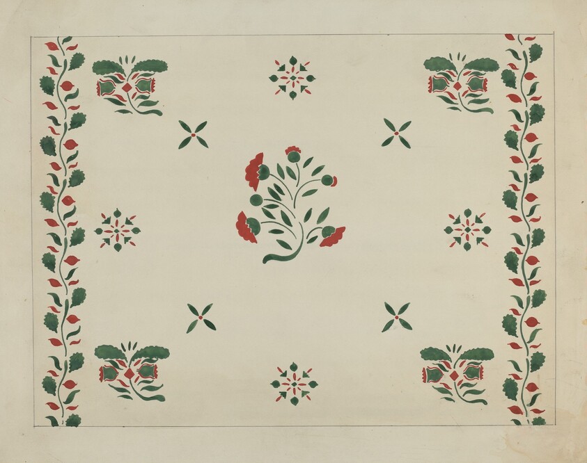 Wall Stencil (From an Inn)