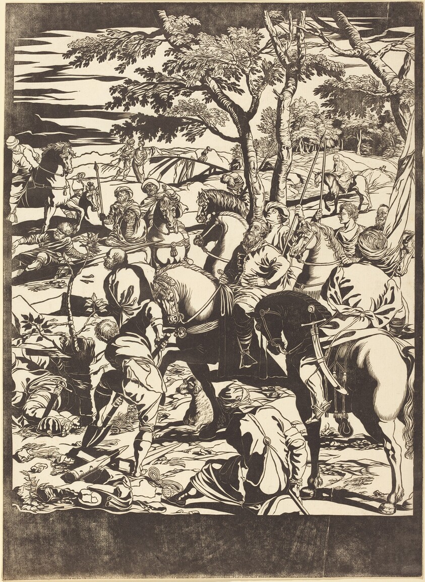 The Crucifixion [right plate]