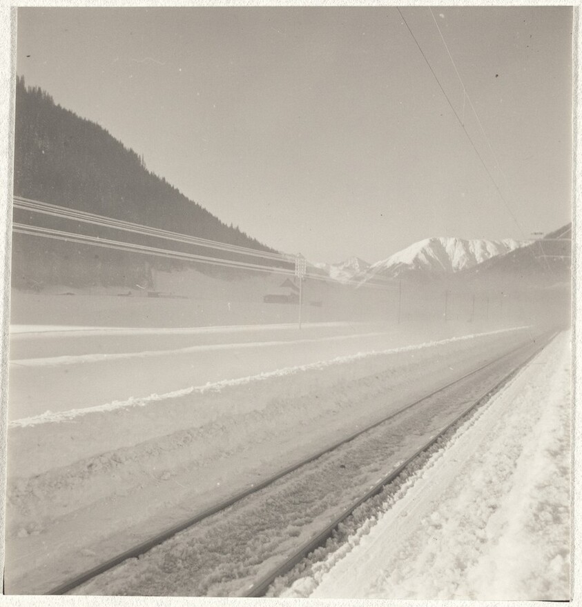 Railroad tracks--Landscape