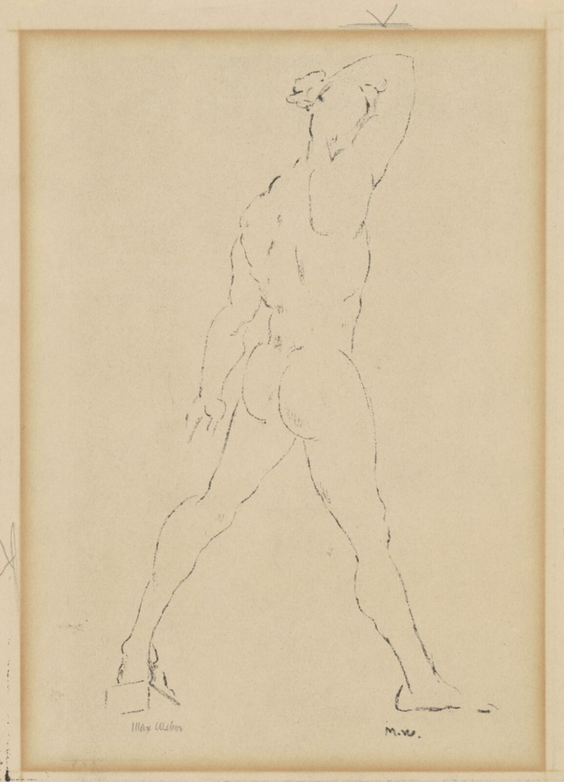 Sculpture Figure, Max Weber, 1928