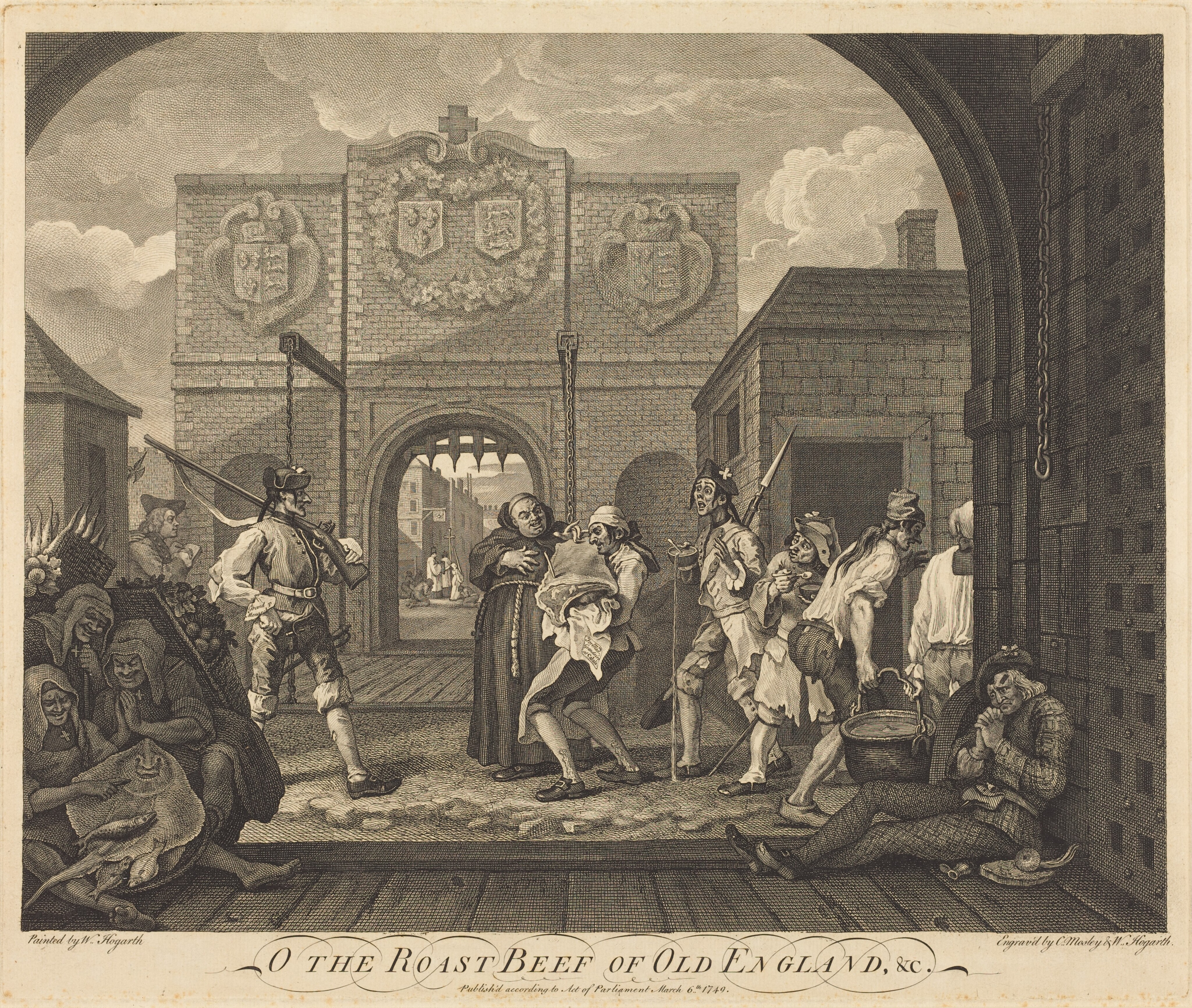 The Gate of Calais, or The Roast Beef of Old England by Charles