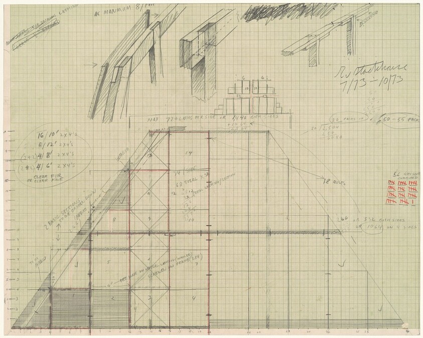 Study for "Sleeping King Ascending"