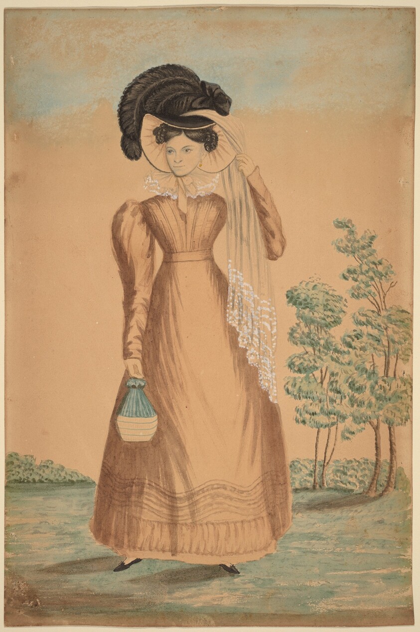 Woman with Plumed Hat
