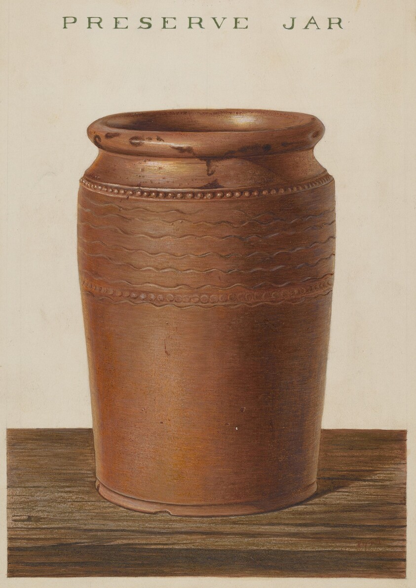 Stoneware Jar