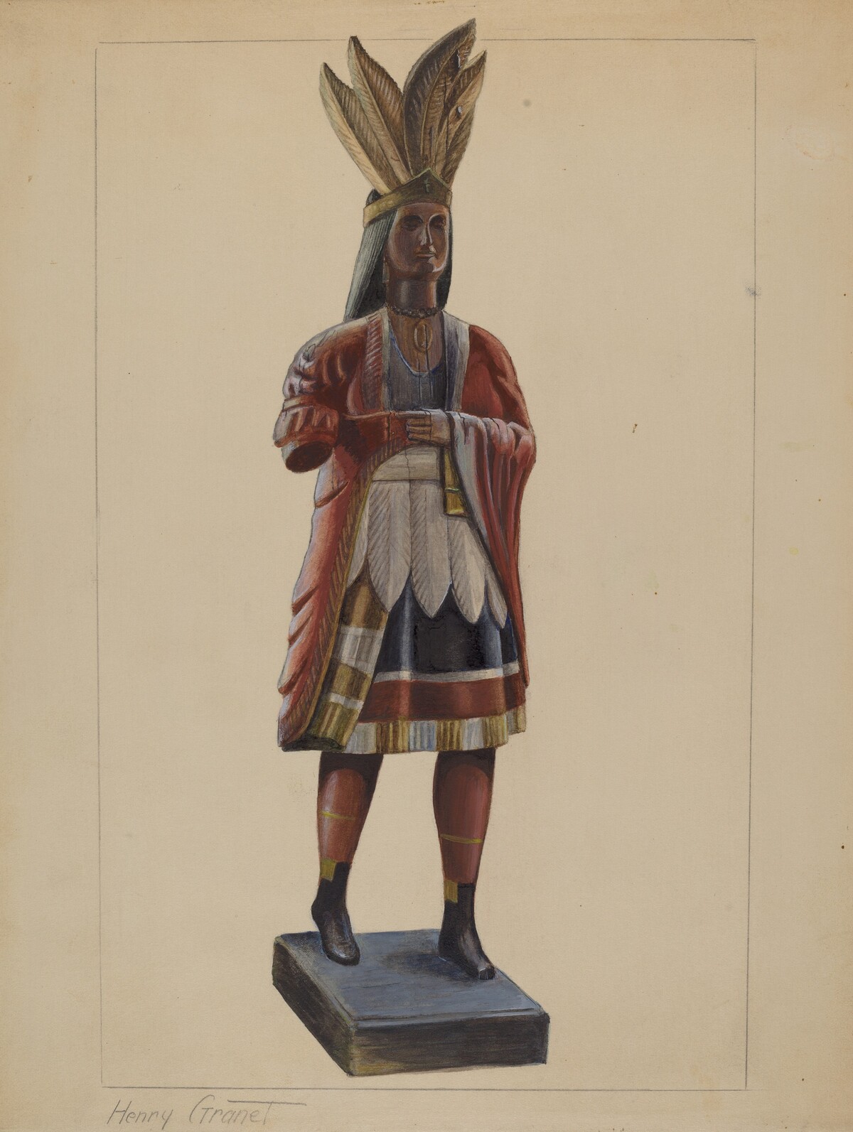 Cigar Store Indian