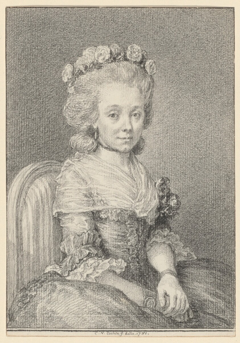 Mademoiselle Grogniard, Dame de Saint-Just