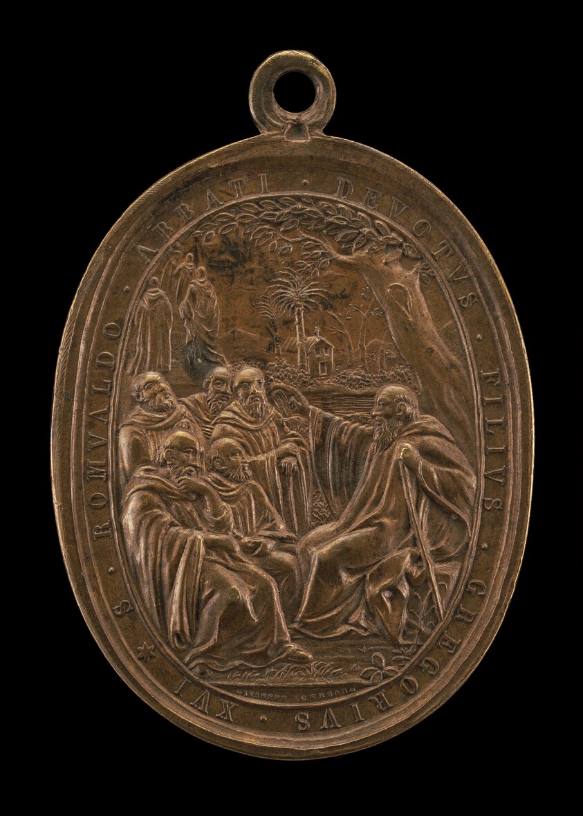 Saint Romuald, Founder of the Camaldolese Order [reverse]