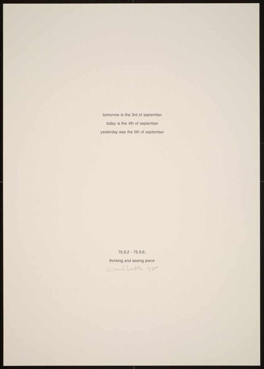 Thinking and Seeing Piece 2/3