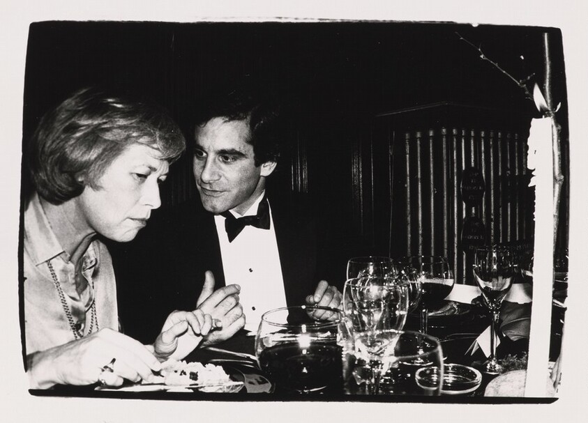 Iris Love and Unidentified Man