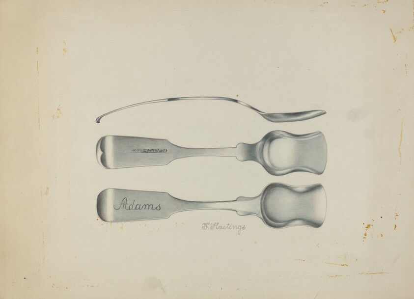 Silver Salt Spoon