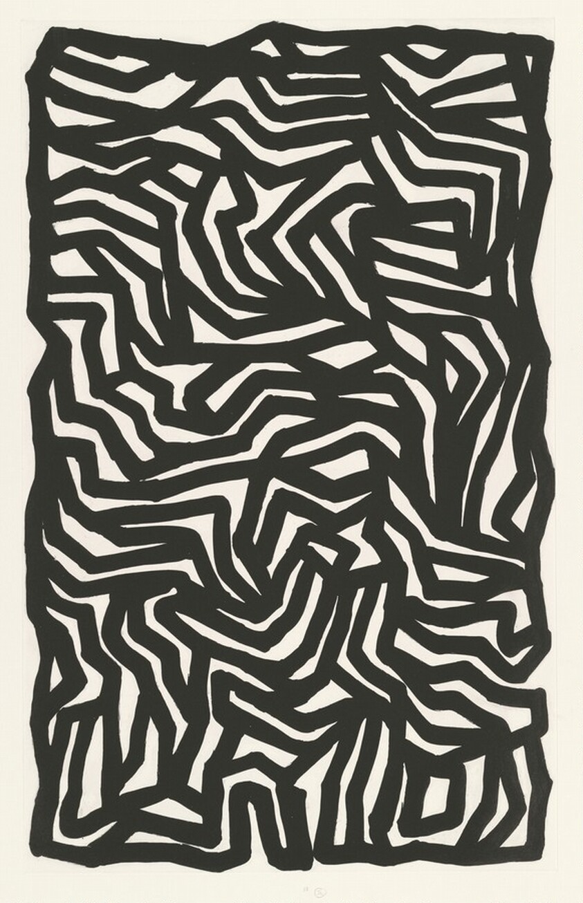 Black Loops & Curves No. 2