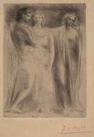 Three Women (Les trois femmes), Pablo Picasso, 1922