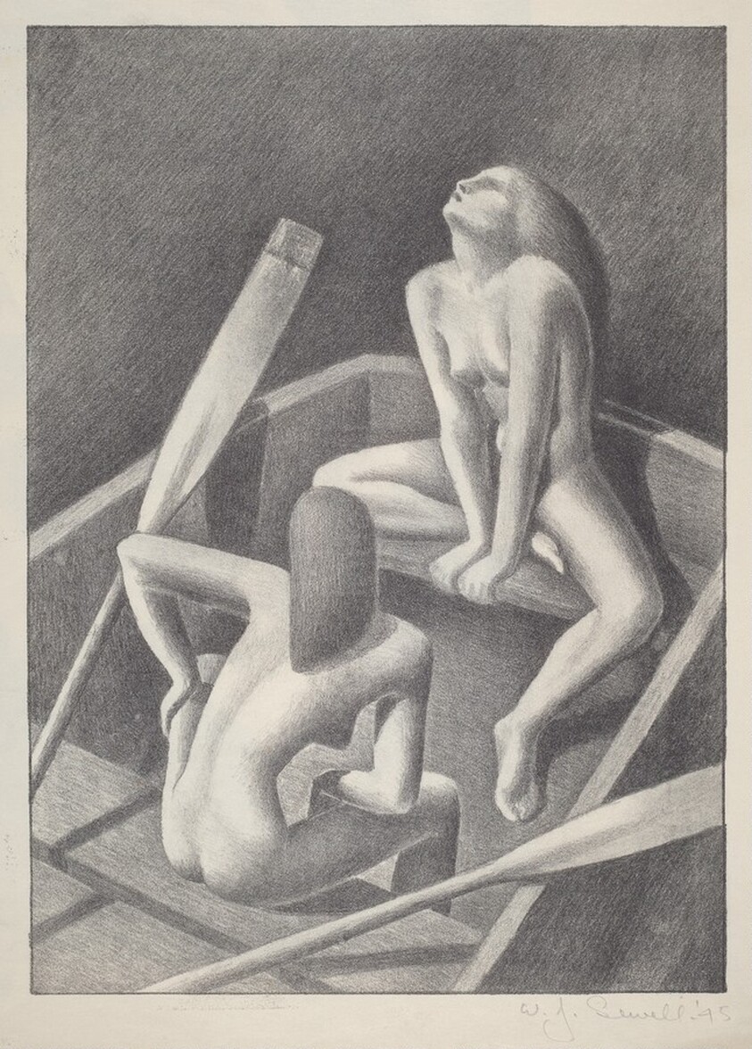 Untitled (Two Nudes in a Boat)