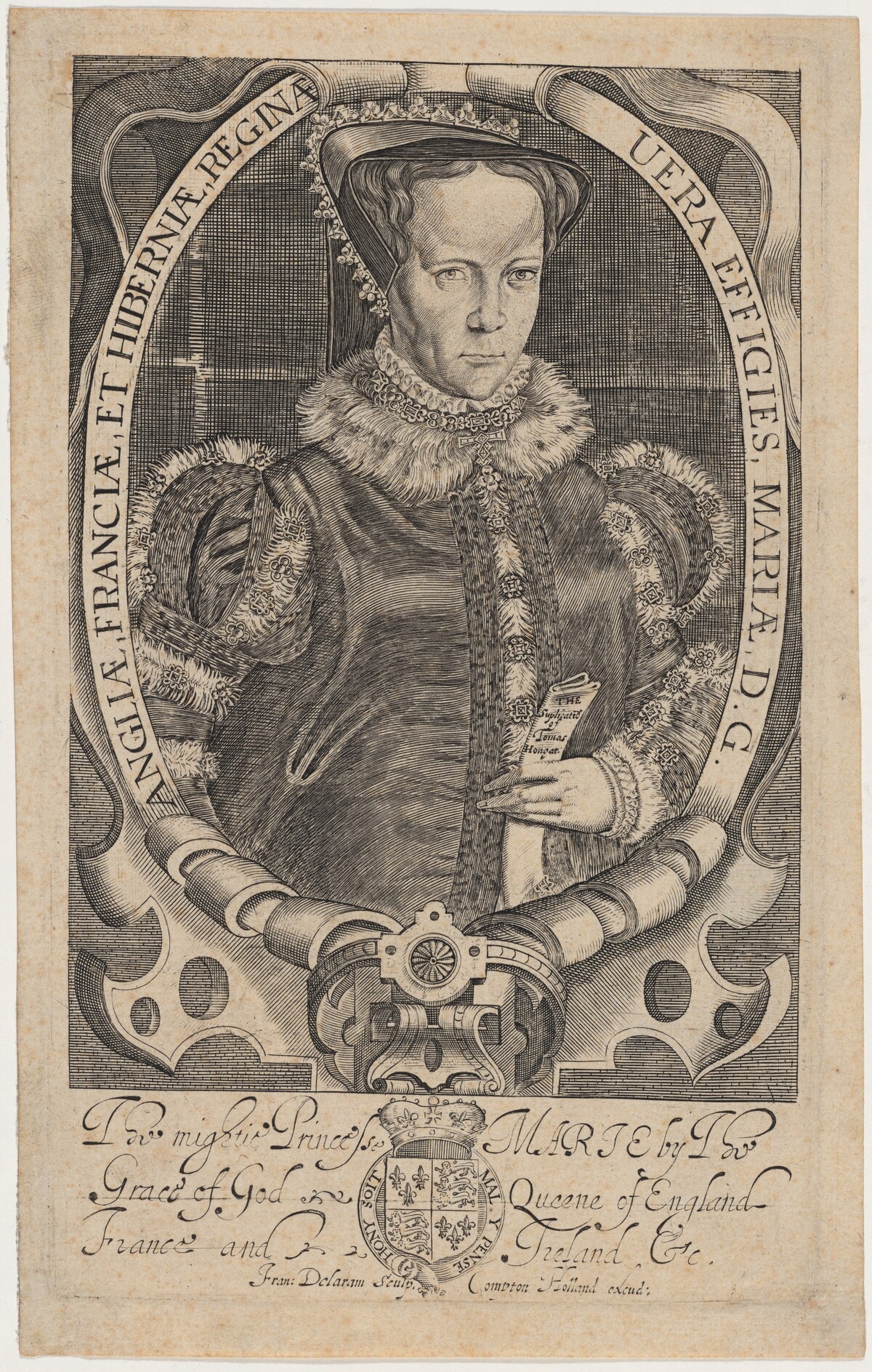 Mariae, D.G. Angliae, Franciae et Hiberniam Reginae (Mary I)