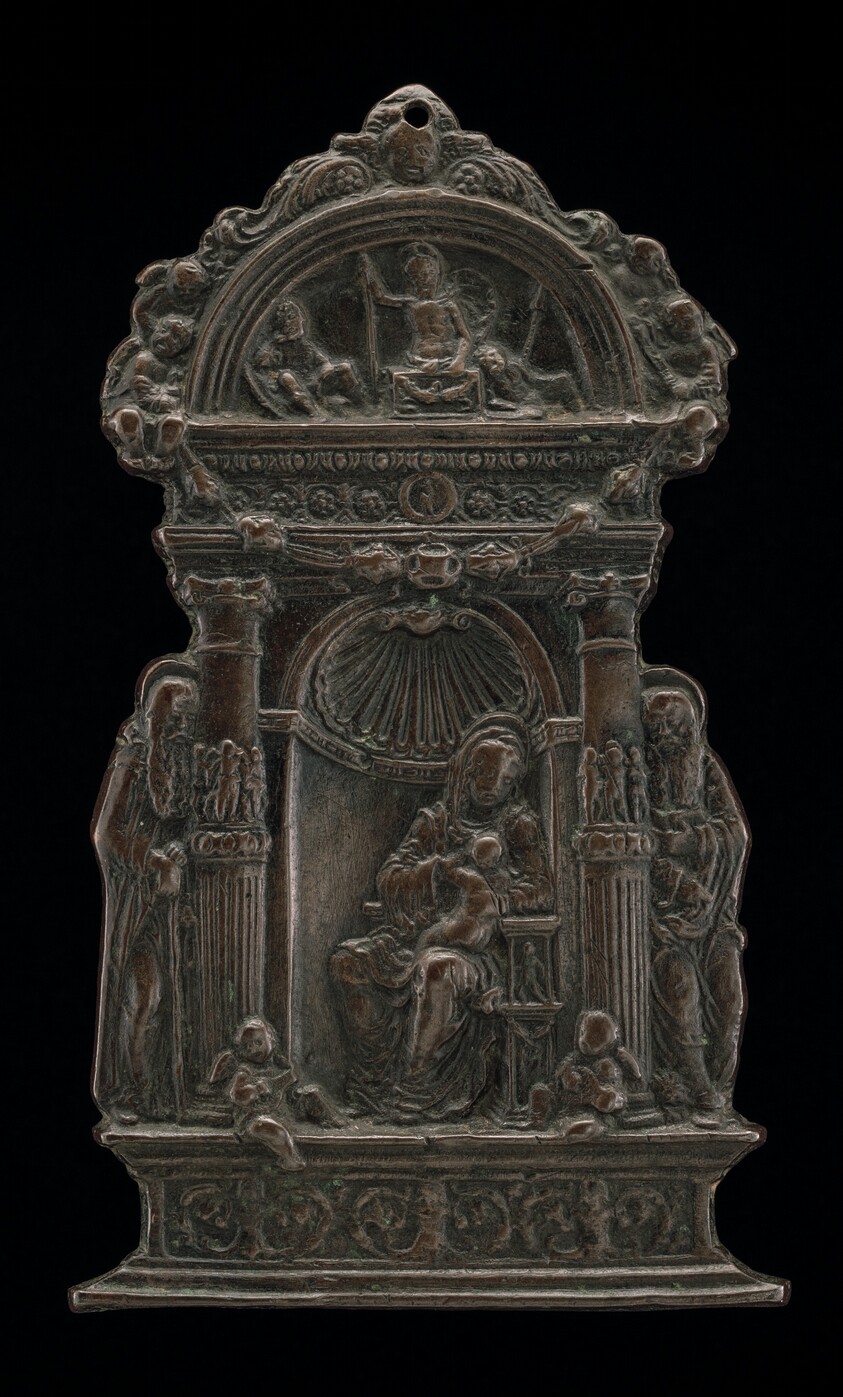 Madonna and Child Enthroned with Saint Anthony Abbot and Saint Jerome