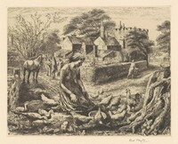 Somerset Farm, Eric Taylor, 1947