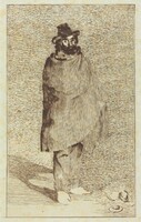 The Philosopher (Le philosophe), Edouard Manet, 1866
