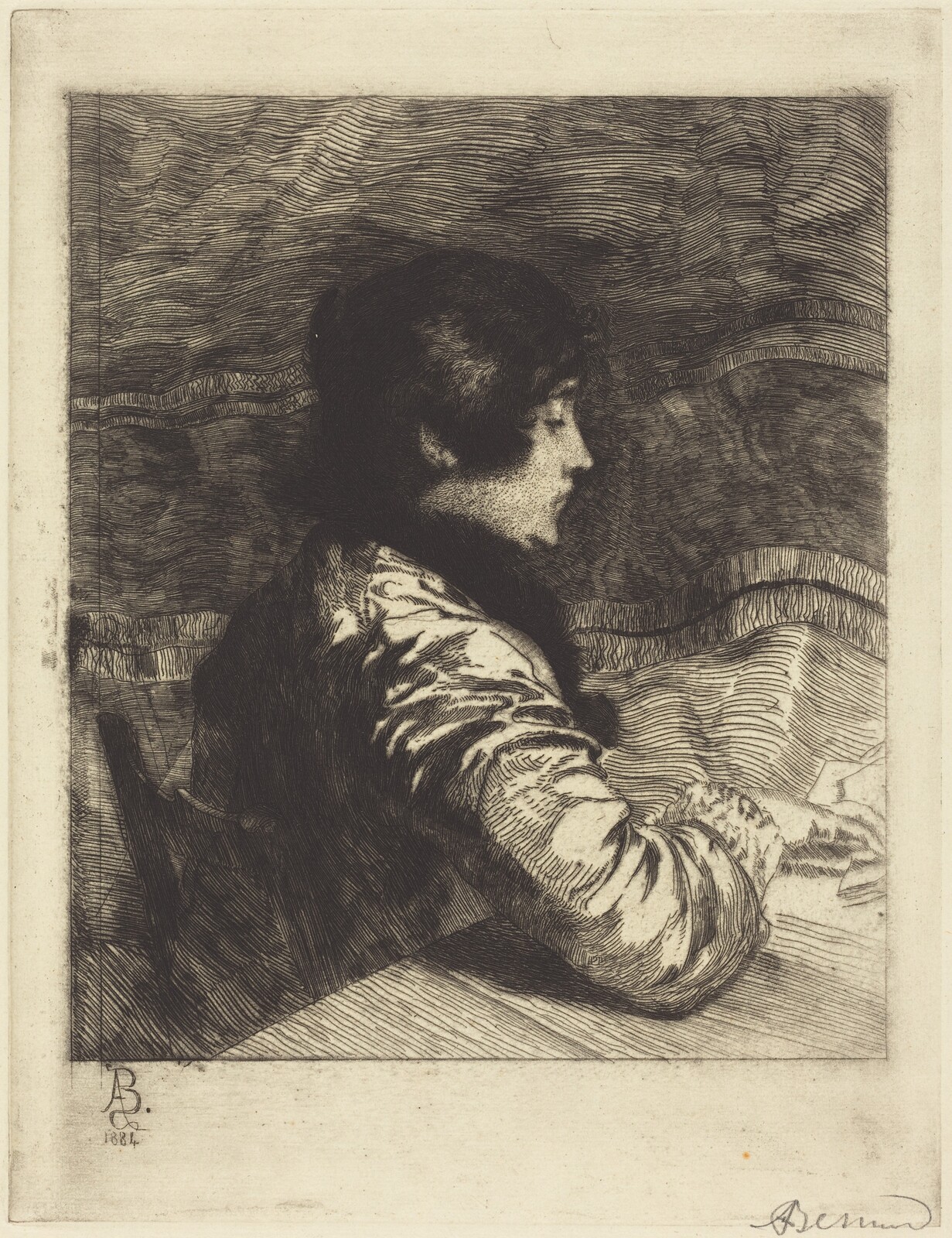 Madame Besnard, Albert Besnard, 1884