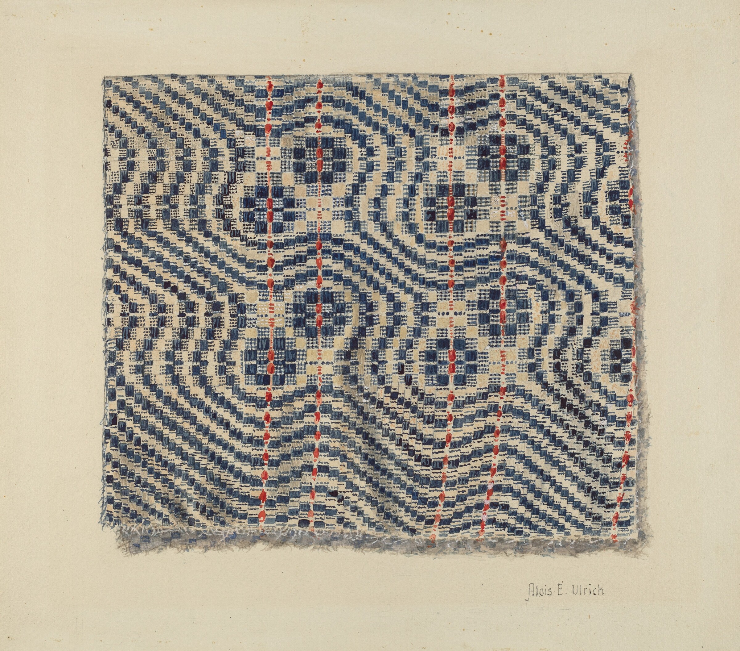 Coverlet, Alois E. Ulrich, 1935/1942